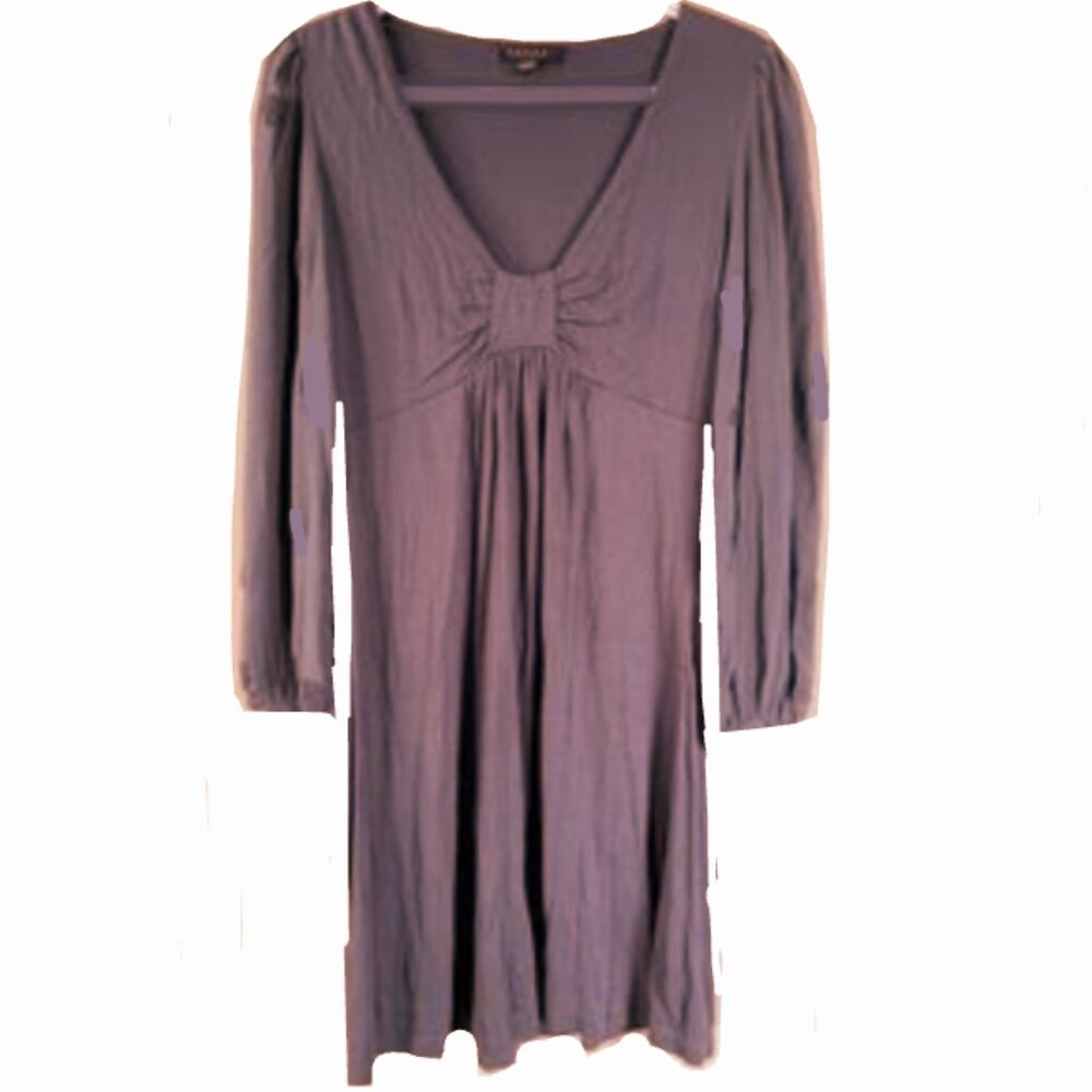 Nougat London Long-Sleeve V-Neck Mini Dress